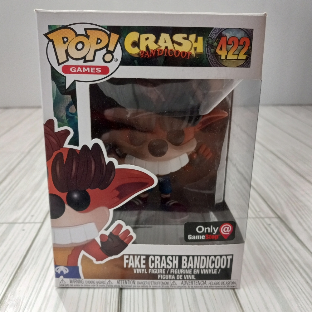 Funko Pop Fake Crash Bandicoot #422